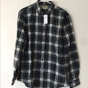Men’s LL Bean Plaid Flannel